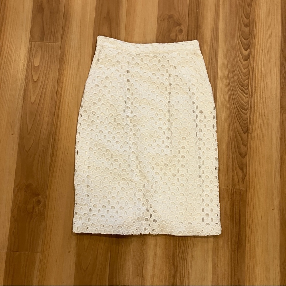 Daniel Cremieux Women’s White Mini Skirt